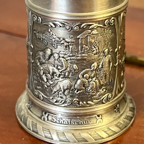 2 mini Pewter Beer Steins - Picture 5 of 9